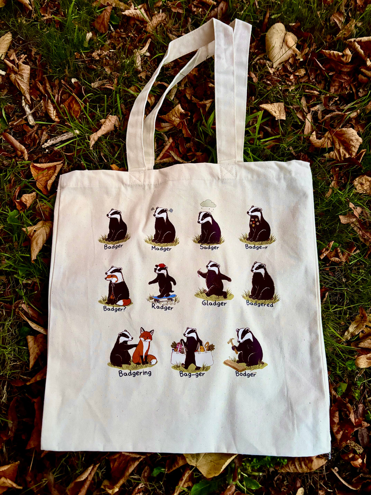 What badger are you? Canvas Tote Bag