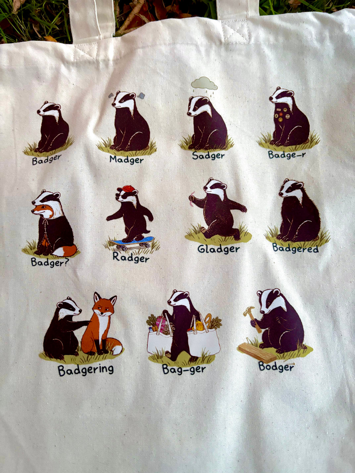 What badger are you? Canvas Tote Bag