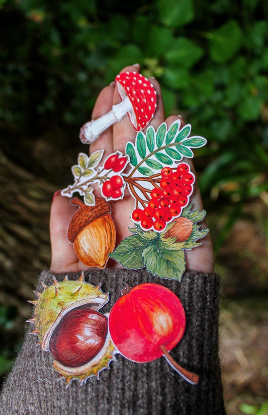 Autumn sticker pack