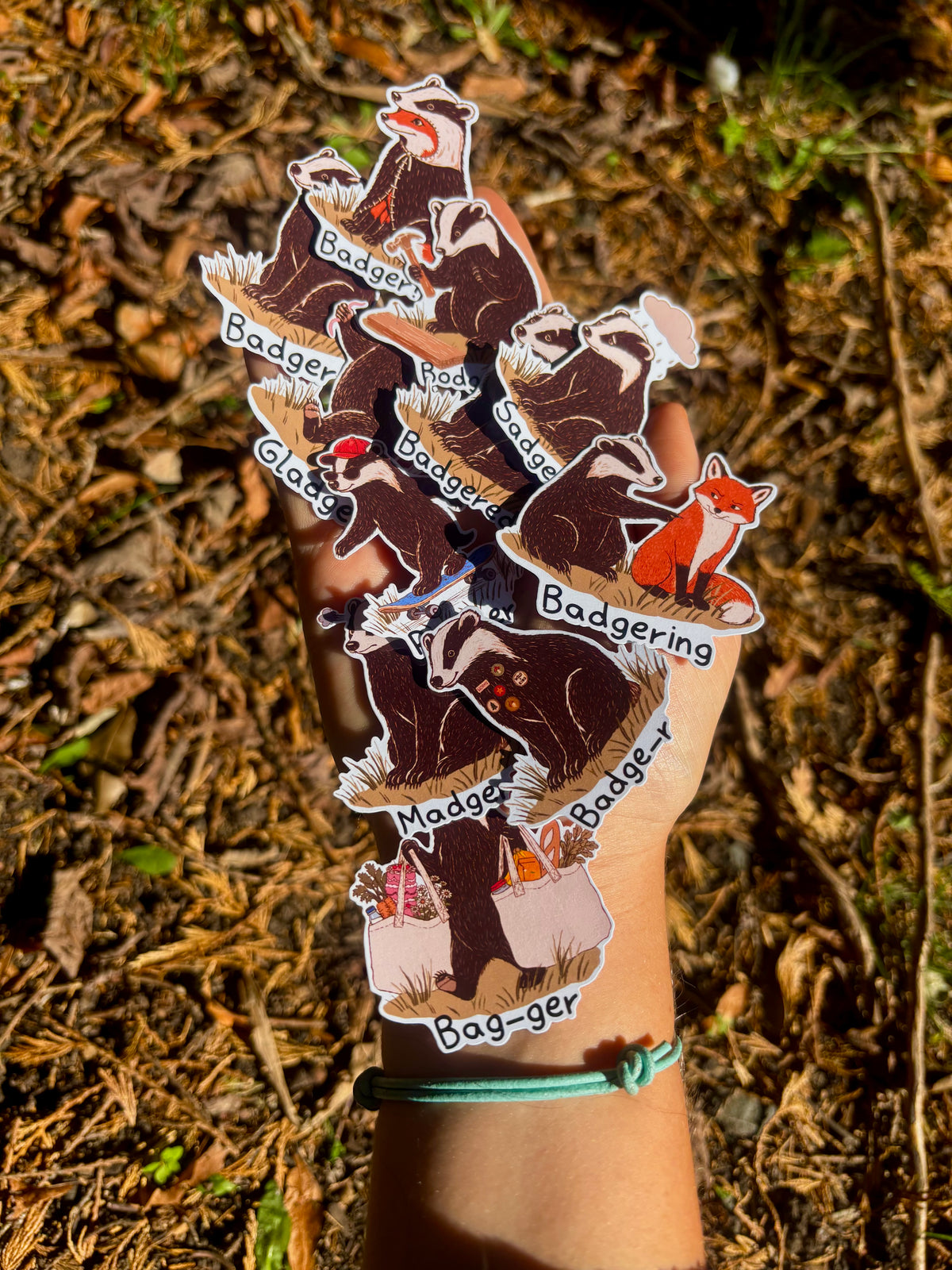 What badger are you? Sticker pack