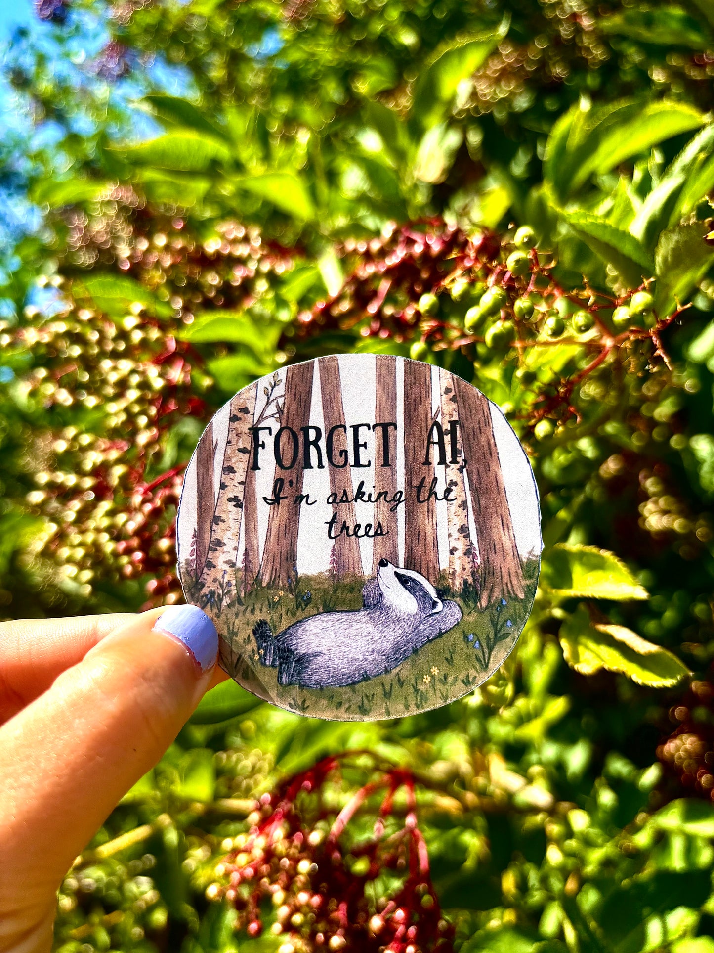 Forget AI sticker